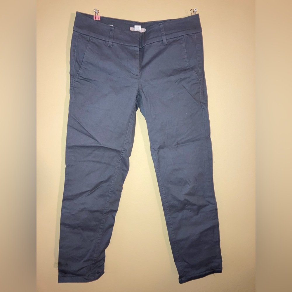 Loft modern chino crop work pant